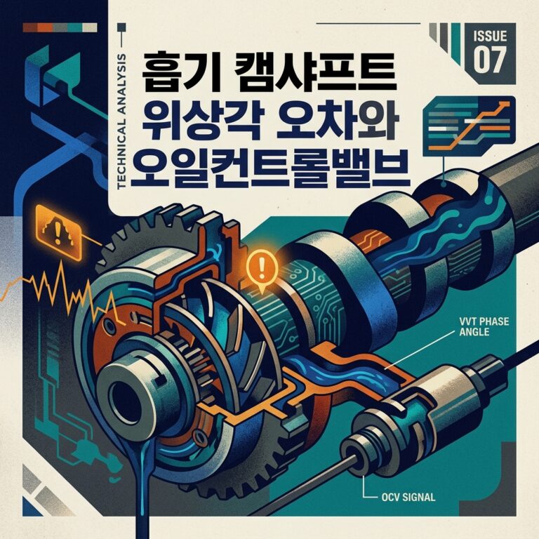 ai thumbnail poster 흡기 캠샤프트 위상각 오차와 오일컨트롤밸브 1787039461